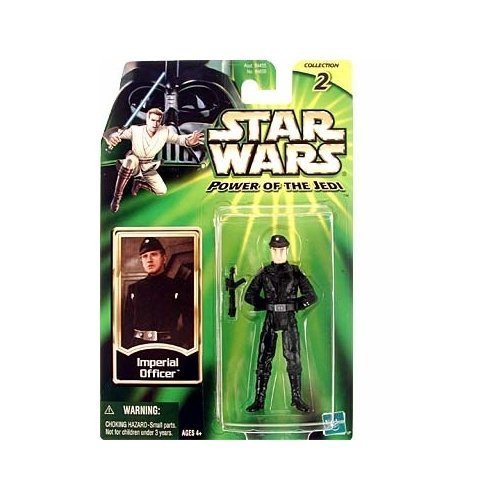Star Wars, Power of the Jedi, Imperial Officer Action Figure, 3.75 Inches