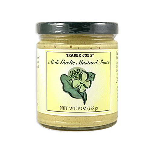 TRADER JOES AIOLI GARLIC MUSTARD SAUCE 9Ounce
TRADER JOES AIOLI GARLIC MUSTARD SAUCE 9Ounce