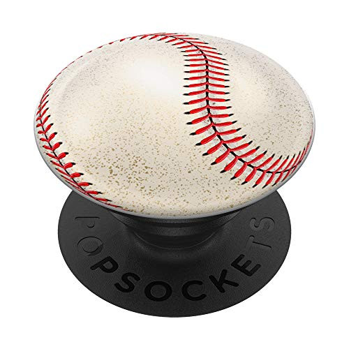 Cool Baseball Phone Popper PopSockets PopGrip Swappable Grip for Phones  and  Tablets