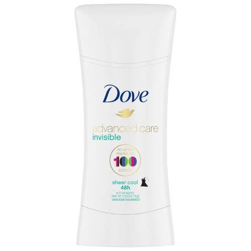 Dove Antiperspirant Deodorant Advanced Care Sheer Cool 2.6 oz  Pack of 2