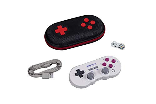 8BitDo SN30 Pro Bluetooth Gamepad with Classic Travel Case Set ?G Edition?-Switch, PC, Mac OS, Android