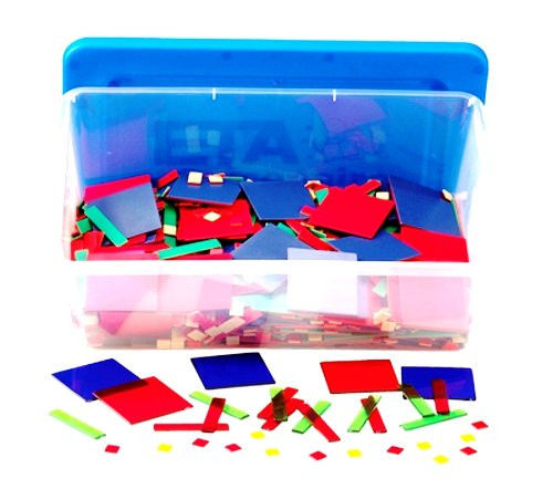 Learning Resources Magnetic Algebra Tiles (Packaging May Vary)