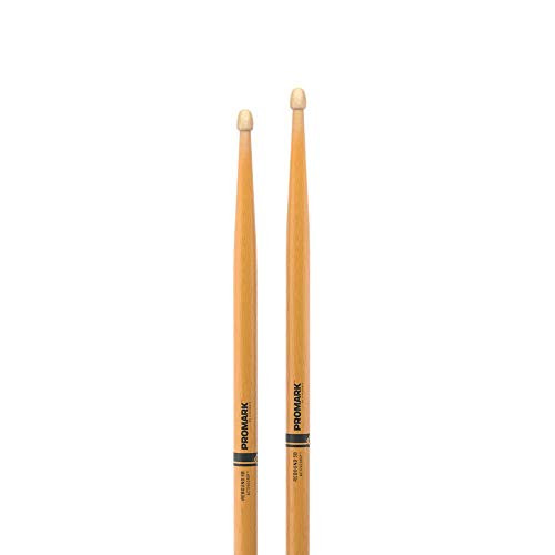 ProMark ActiveGrip Rebound 5B Drumsticks Acorn Tip Clear  R5BAGC