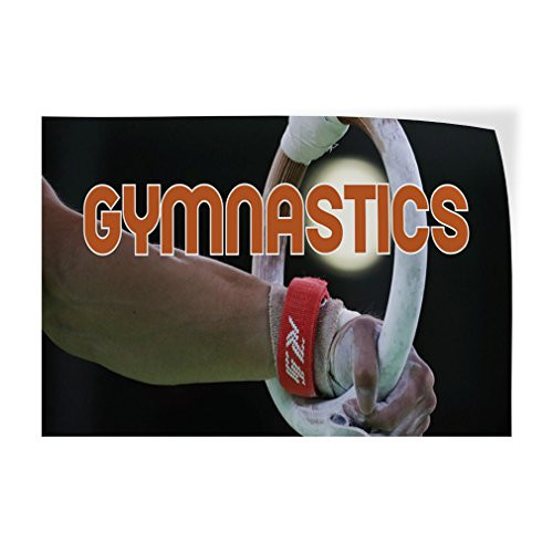 Decal Stickers Multiple Sizes Gymnastics B Outdoor Advertising Printing Industrial Vinyl Safety Sign Label Business 14x10Inches Decal Stickers Multiple Sizes Gymnastics B Outdoor Advertising Printing Industrial Vinyl Safety Sign Label Business 14x10Inches