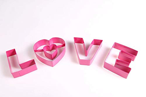 Cookie Biscuit Cutter Set - Pastry Donut Doughnut Cutter Set Love Shape Cookie Cutters Baking Metal Heart Cookie Molds