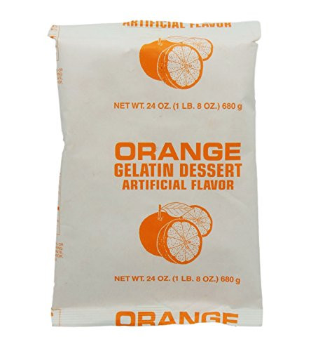 Instant Gelatin - 1.5 Lb Pouch  Orange