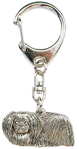 Pekingese Made in U.K Artistic Style Dog Key Ring Collection