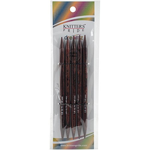 Knitter's Pride 10.75/7mm Dreamz Double Pointed Needles, 6"