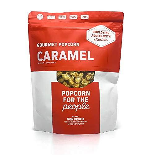 Popcorn for the People Gourmet Popcorn Caramel  Individual Bag