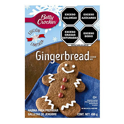 Betty Crocker Baking Cookie Mix Pouch Gingerbread 17.5 Ounce