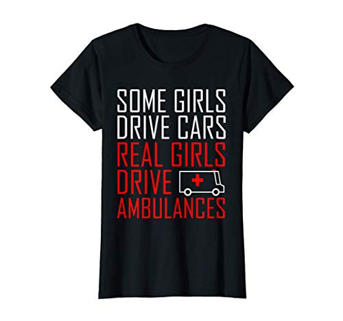 Womens Funny Ambulance Driver T-Shirt