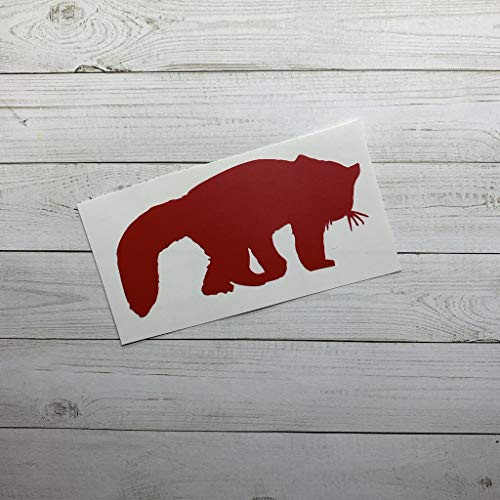 Red Panda Vinyl Stickers Decal Panda Decorations Animal Party Supplies Animal Theme Zoo Theme Rustic Theme Panda Cut Out Stickers Glitter Metallic Holographic