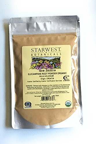 Starwest Botanicals Organic Elecampane Root Powder 4oz