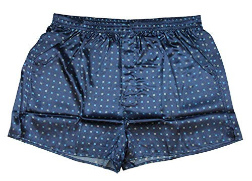 INTIMO Mens Boxers Polycharm Boxer Briefs Underwear Navy X-Large