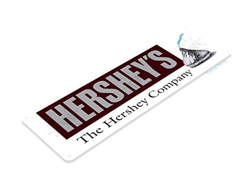 Tinworld Tin Sign Hersheys Kiss Chocolate Candy Store Metal Sign Decor Kitchen Cottage B156