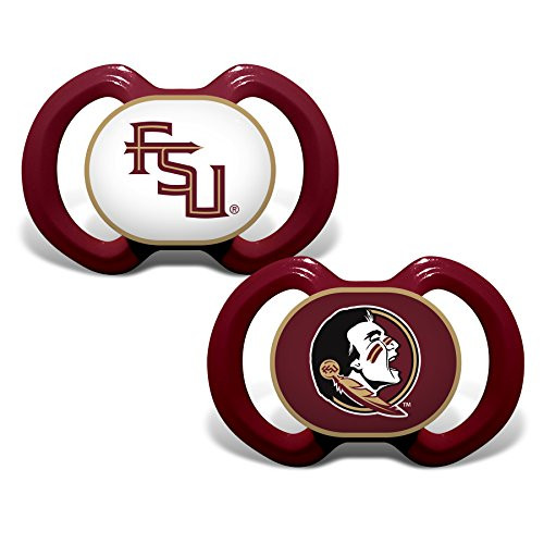 MasterPieces Baby Fanatic NCAA Florida State Seminoles 2-Pack Pacifiers One Size Team Color MasterPieces Baby Fanatic NCAA Florida State Seminoles 2-Pack Pacifiers One Size Team Color