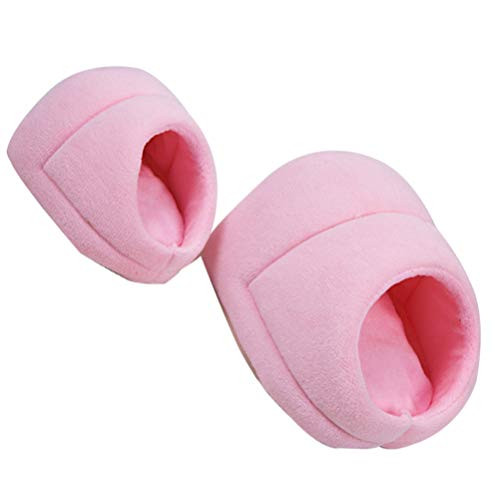 POPETPOP 2pcs Hamster Warm Bed House Hamster Plush Nest Hut for Mini Small Animal Mice Sugar Glider Chinchilla Dwraf Random Color