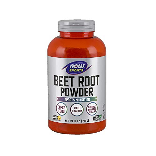 NOW Sports Nutrition Beet Root Powder Super Food With Naturally Occurring Nitrates* 12-Ounce