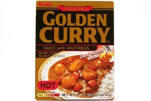s  and  b golden curry sauce with vegetable  hot  - 8.1oz
