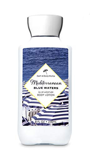 Bath  and  Body Works Mediterranean Blue Waters Super Smooth Body Lotion 8 fl oz   236 mL