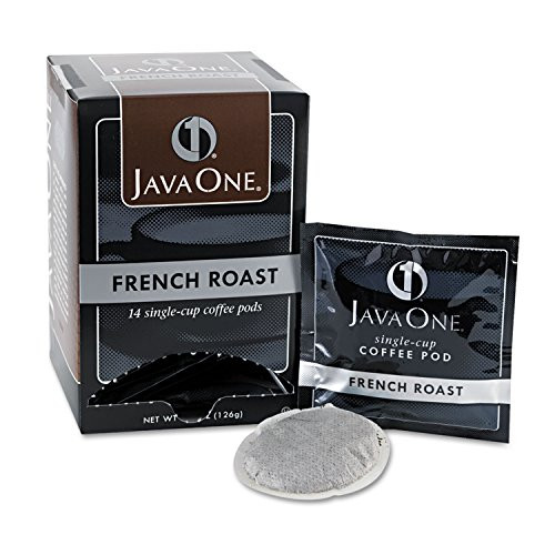 Java One 30800 Coffee Pods French Roast Single Cup 14 Box