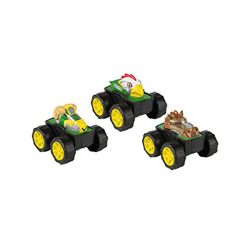 John Deere Monster Treads Farm Armor Flippers, Vehicle May Vary