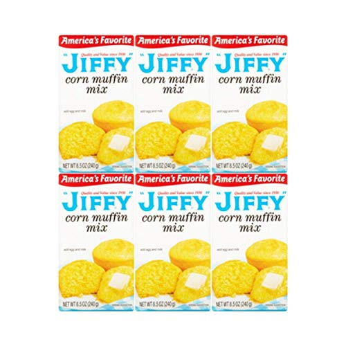 Jiffy Corn Muffin Mix 8.5 oz  6 Boxes  - SET OF 4