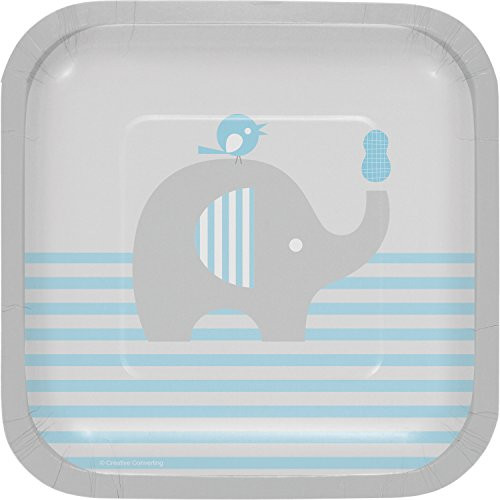 Little Peanut Boy Elephant Dessert Plates 24 ct Little Peanut Boy Elephant Dessert Plates 24 ct