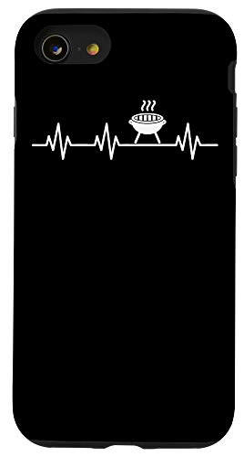 iPhone SE  2020    7   8 BBQ Grill Master Lifeline Heartbeat Heart Love Gift Case