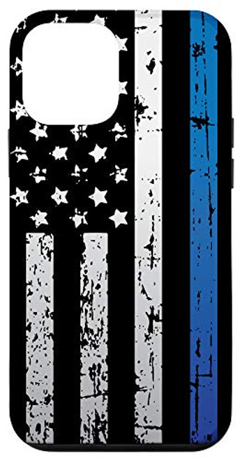 iPhone 12 mini American Flag Thin Blue Line Law Cool Police Officer Gifts Case iPhone 12 mini American Flag Thin Blue Line Law Cool Police Officer Gifts Case