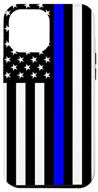 iPhone 12 Pro Max Thin Blue Line Flag American Flag Cop Police Officer Case iPhone 12 Pro Max Thin Blue Line Flag American Flag Cop Police Officer Case