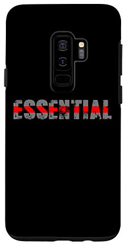 Galaxy S9plus  Firefighter Essential Worker Thin Red Line Fireman Gift Case