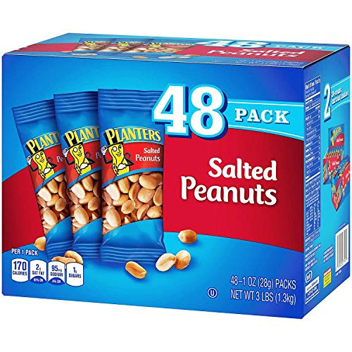 Planters Salted Peanuts - 48 1 oz. bags Planters Salted Peanuts - 48 1 oz. bags