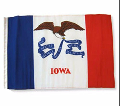 AES Iowa State 12x18 12 inchx18 inch Sleeve Garden Flag