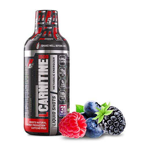 ProSupps L-Carnitine 1500 Liquid Fat Burner Stimulant Free Metabolic Enhancer Berry 16 Fl. Oz ProSupps L-Carnitine 1500 Liquid Fat Burner Stimulant Free Metabolic Enhancer Berry 16 Fl. Oz