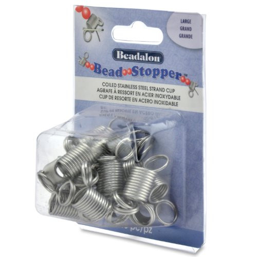 Beadalon 16-Piece Bead Stopper, Large Beadalon 16-Piece Bead Stopper, Large