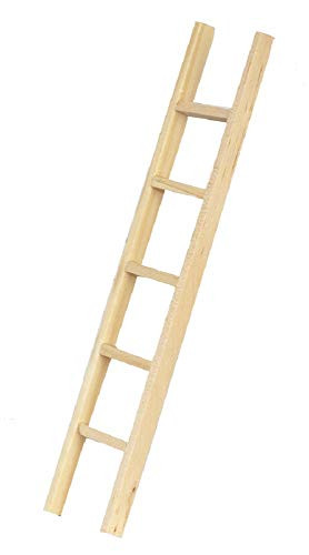 Melody Jane Dolls Houses House Miniature 112 Garden Shop Furniture Wooden Straight Step Ladder