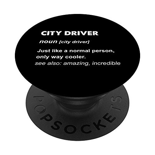 City Driver Gift PopSockets Grip and Stand for Phones and Tablets