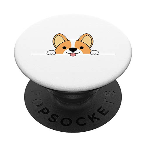 Corgi PopSockets PopGrip Swappable Grip for Phones  and  Tablets