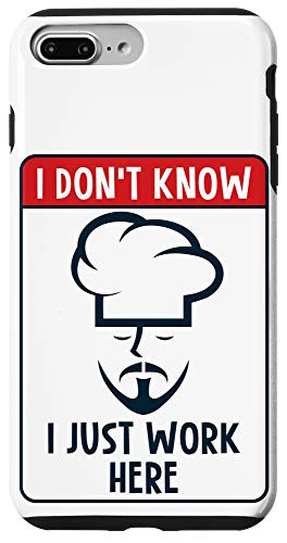 iPhone 7 Plus 8 Plus Chef GARDEMANGER ENTREMETIER PATISSIER Gastronomy Kitchens Case