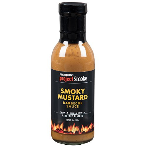 Steven Raichlen Project Smoke BBQ Barbecue Sauce- Smoky Mustard Single Pack Barbeque Sauce