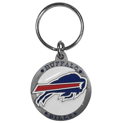 NFL Siskiyou Sports Fan Shop Buffalo Bills Carved Zinc Key Chain One Size Team Color