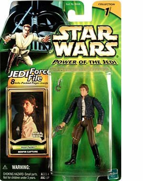 Star Wars Power of the Jedi Bespin Capture Han Solo Action Figure Star Wars Power of the Jedi Bespin Capture Han Solo Action Figure