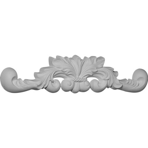 Ekena Millwork ONL12X02X01PA 12 1/4-Inch W X 2 3/4-Inch H X 5/8-Inch P Palmetto Center Onlay