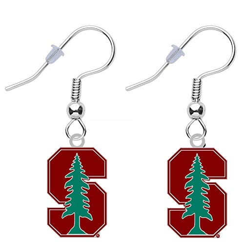 University of Stanford Logo Earrings Pierced