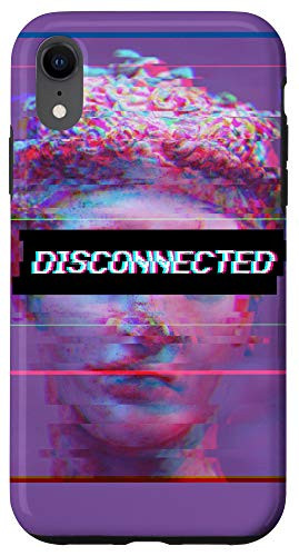 iPhone XR Vaporwave Aesthetic David Statue - Anti-Social Eboy Egirl Case