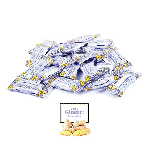 Gem Gem Ginger Candy Chewy Ginger Chews  1 Pound Bulk Pack   Original