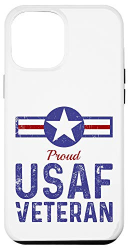 iPhone 12 Pro Max USAF Veteran Original Old Logo Vintage Tshirt U.S Military Case