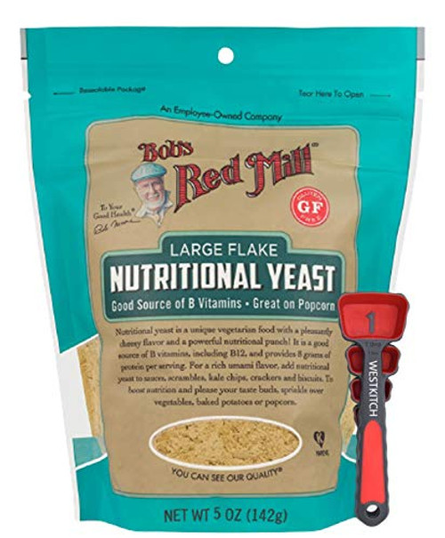 Bob s Red Mill Yeast Nutritional 5 Oz Bundle with Swivel Measuring Spoons by Westkitch Bob s Red Mill Yeast Nutritional 5 Oz Bundle with Swivel Measuring Spoons by Westkitch
