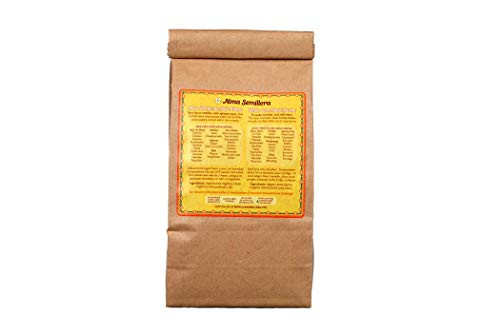 ALMA SEMILLERA White Corn Masa Harina  1lb  - Organic Ingredients Gluten Free Vegan Fine Texture